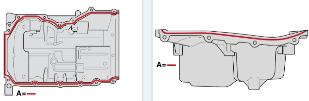 Sump bolts tightening sequence